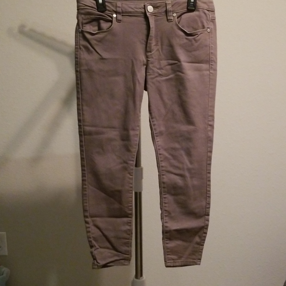 Green jeggings